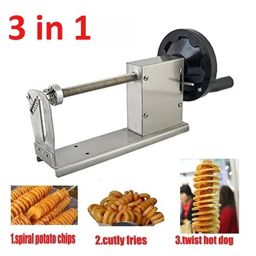Potato slicer manual curly - potato,
