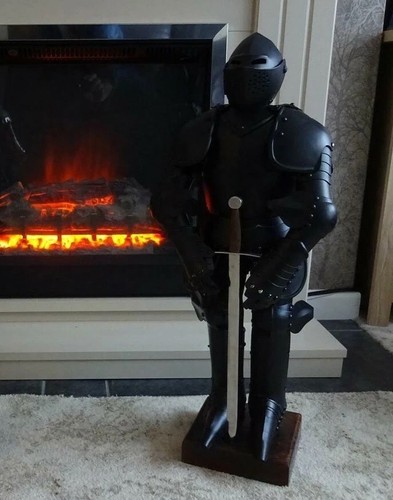 Hans made black - black, 70cm