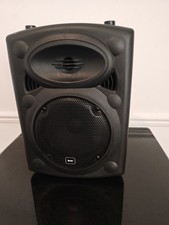 QTX QR8K 178.310 Active Speaker 8" 80W RMS Mic, Black 