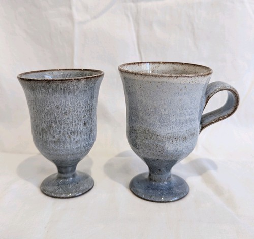 Woburn pottery blue - blue, goblet