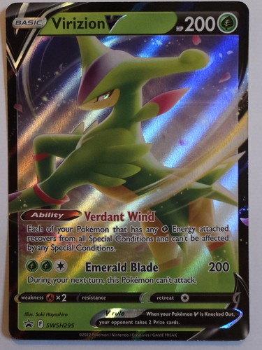 Swsh295 virizion black - v,