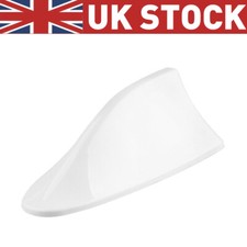 White Color Car Shark Fin