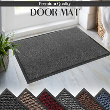 Door Mat Non Slip Large Indoor Entrance Rug Dirt Trapper Washable Barrier Mats