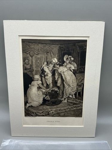 Victorian scene art print - victorian,