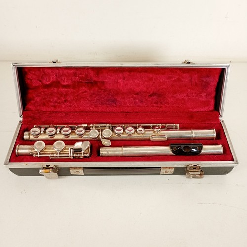 Vintage student flute with - flute,
