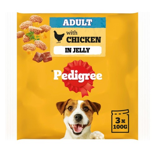 100g pedigree adult - pedigree, wet