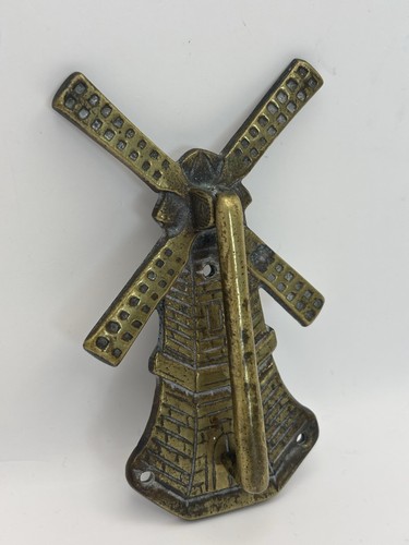 Vintage brass windmill shaped - vintage,