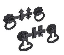 Ring Gate Latches Black