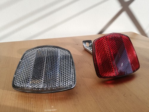 Vintage bicycle reflector set - bicycle,
