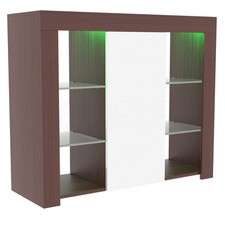Modern LED Sideboard High Gloss Modern Buffet Cupboard Display Cabinet