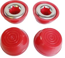 Hub cap red for - 1/2",