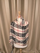 Lightweight Vintage Burberry Shawl Very large piece