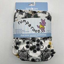 Rumparooz  One Size Reusable Cloth Diaper Cover with Insert - Save The Bees