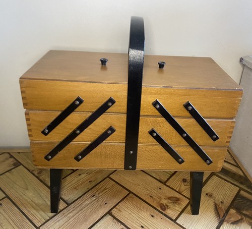 Vintage wooden mid century - century, 3