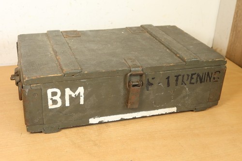 Vintage wooden military - wooden,
