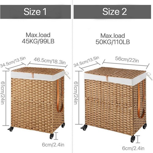 Section laundry basket - 2,