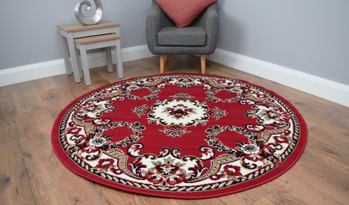 New round circle - circle, rugs
