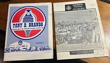1982 Tony D Branda Shelby & Mustang Parts Catalog #A  / Cobra Restorers #2