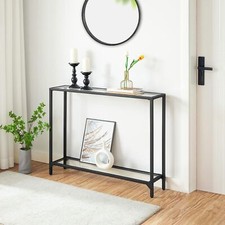 Console Table Tempered Glass