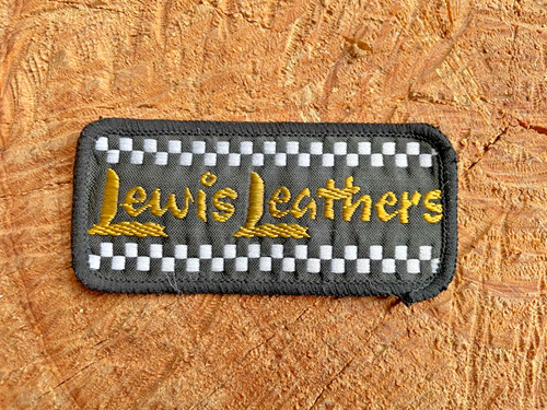Lewis leathers patch - lewis, vintage