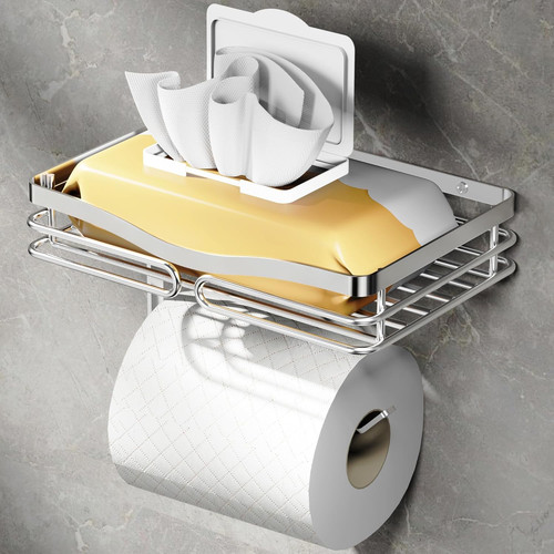 Toilet paper holder with - holder,