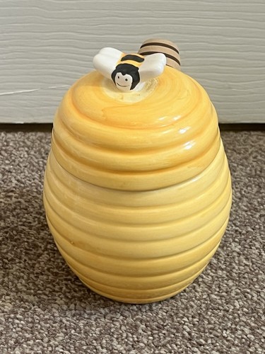 Ceramic beehive shaped honey - ceramic,