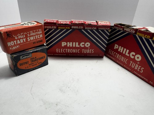 Vacuum tube lot philco - lot,