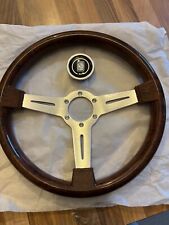 nardi wooden steering wheel 14” For Defender Or Classic Car