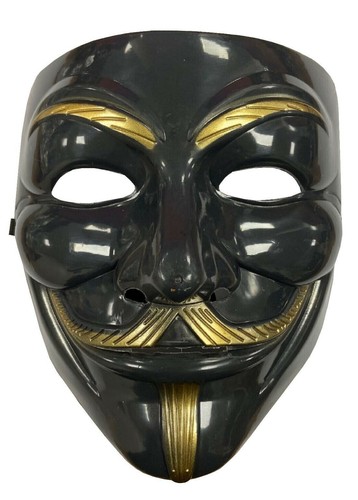 Black anonymous mask for - black,