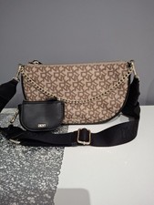 DKNY monogram crossbody bag