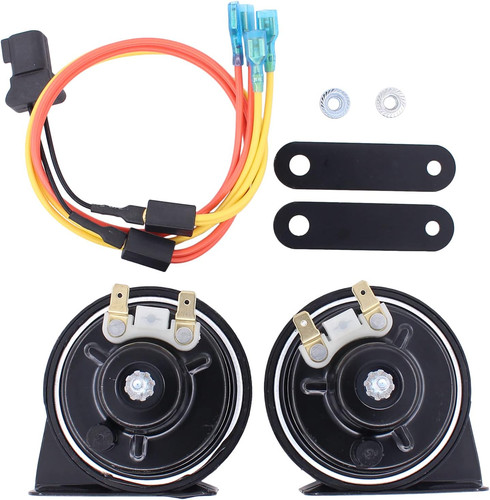 Twin tone car horn - car,