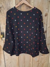 Biba Evening Tunic Top, Black