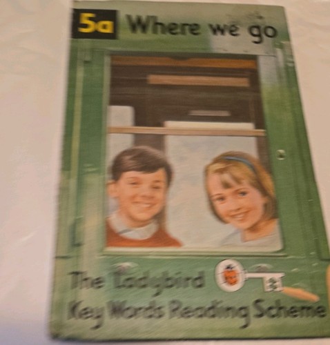Ladybird book where go - book, 5a
