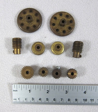 10 x Meccano MMIE Brass Parts