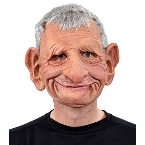 Head mask old man - head,