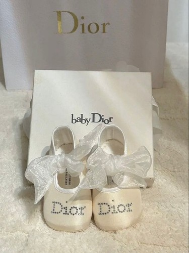 Dior baby - white, ribbon