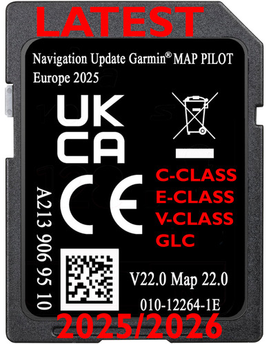 Update map sat nav mercedes - map,