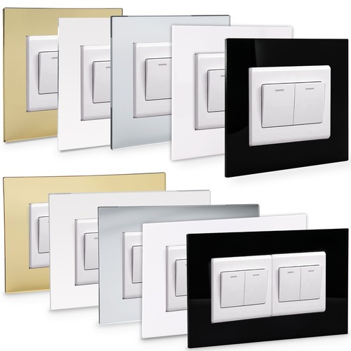 Finger plates light switch - light,