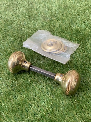 Pair vintage brass - vintage, door