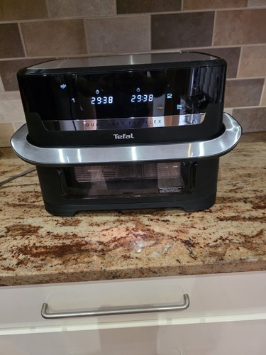 Tefal ey9228g1 dual air fryer - dual,