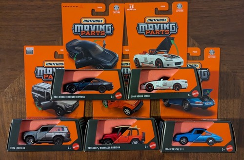 Matchbox moving parts 2026 - parts,