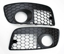 Fits for VW Golf GTI MK5 5 Open Front Bumper Fog Lights Lower Grilles Intake 