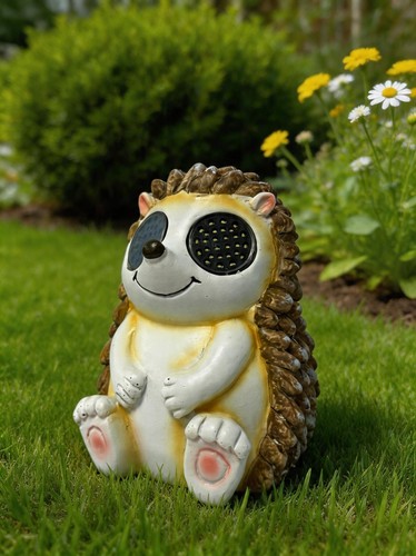 Solar hedgehog garden - solar,