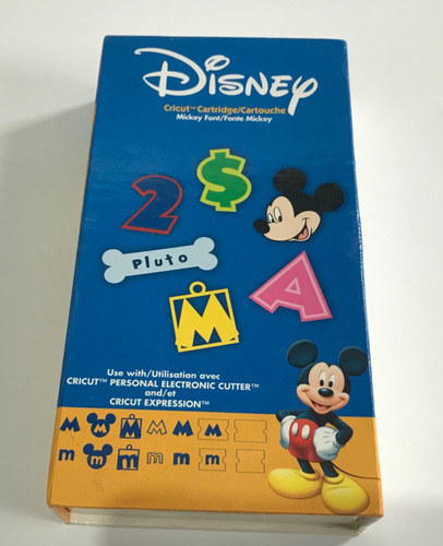Cricut cartridge disney mickey - cartridge-disney,