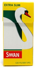 Swan Extra Slim Filter Tips 5mm Roll Your Own Tobacco Pop A Tip Cigarette BNIB