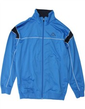 KAPPA Mens Tracksuit Top Jacket 3XL Blue Colourblock Polyester BV06