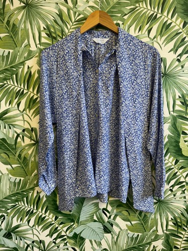 Alexon blue and white - , floral