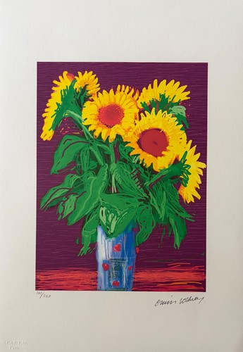 David hockney sunflowers - david, "sunflowers"