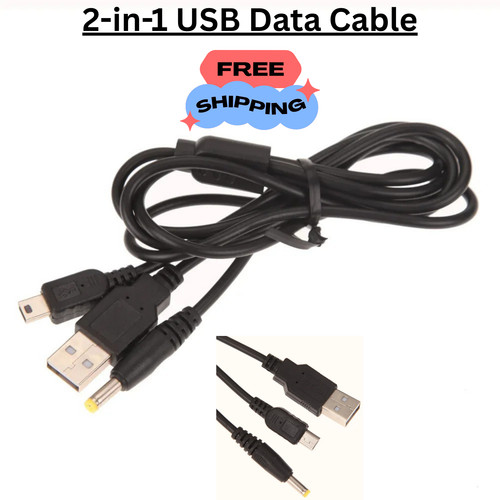 Usb data cable - 2-in-1,
