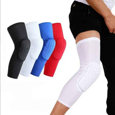 Anti collision Knee Pads Basketball Protector Compression Sleeve Honeycomb Brace